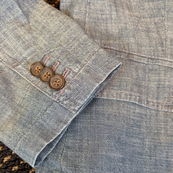 J. Crew Chambray Blazer - Picture 3 of 5
